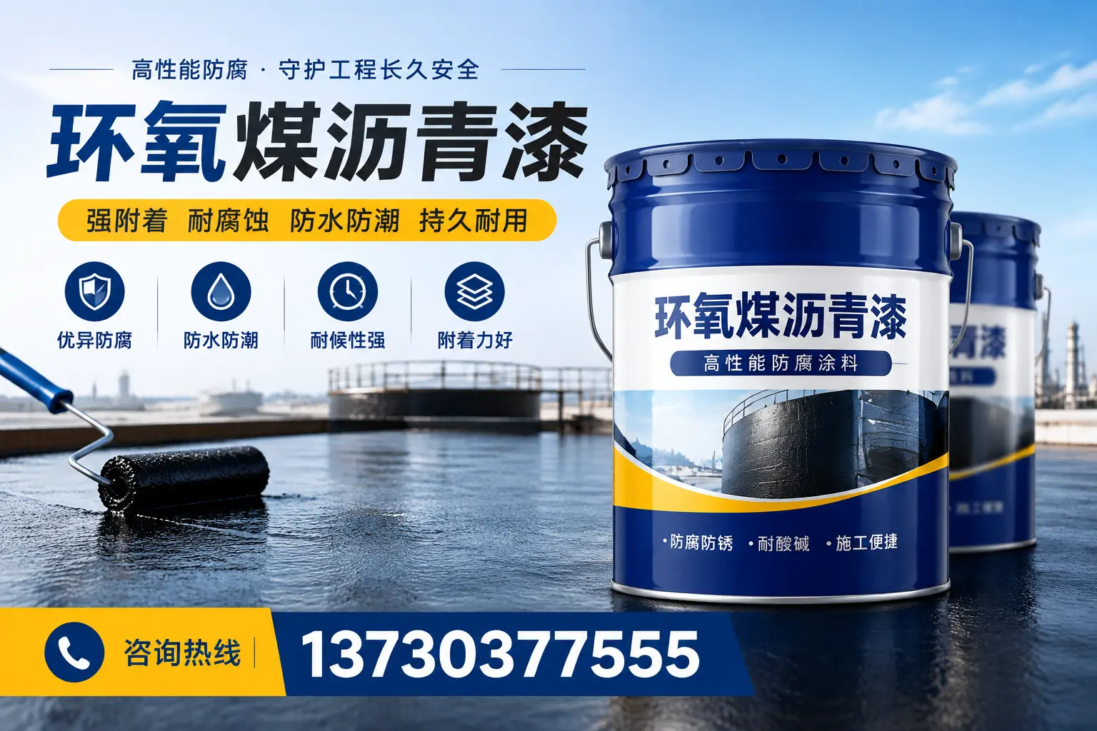 如何判断环氧煤沥青漆的质量?萨尔图消费者指南