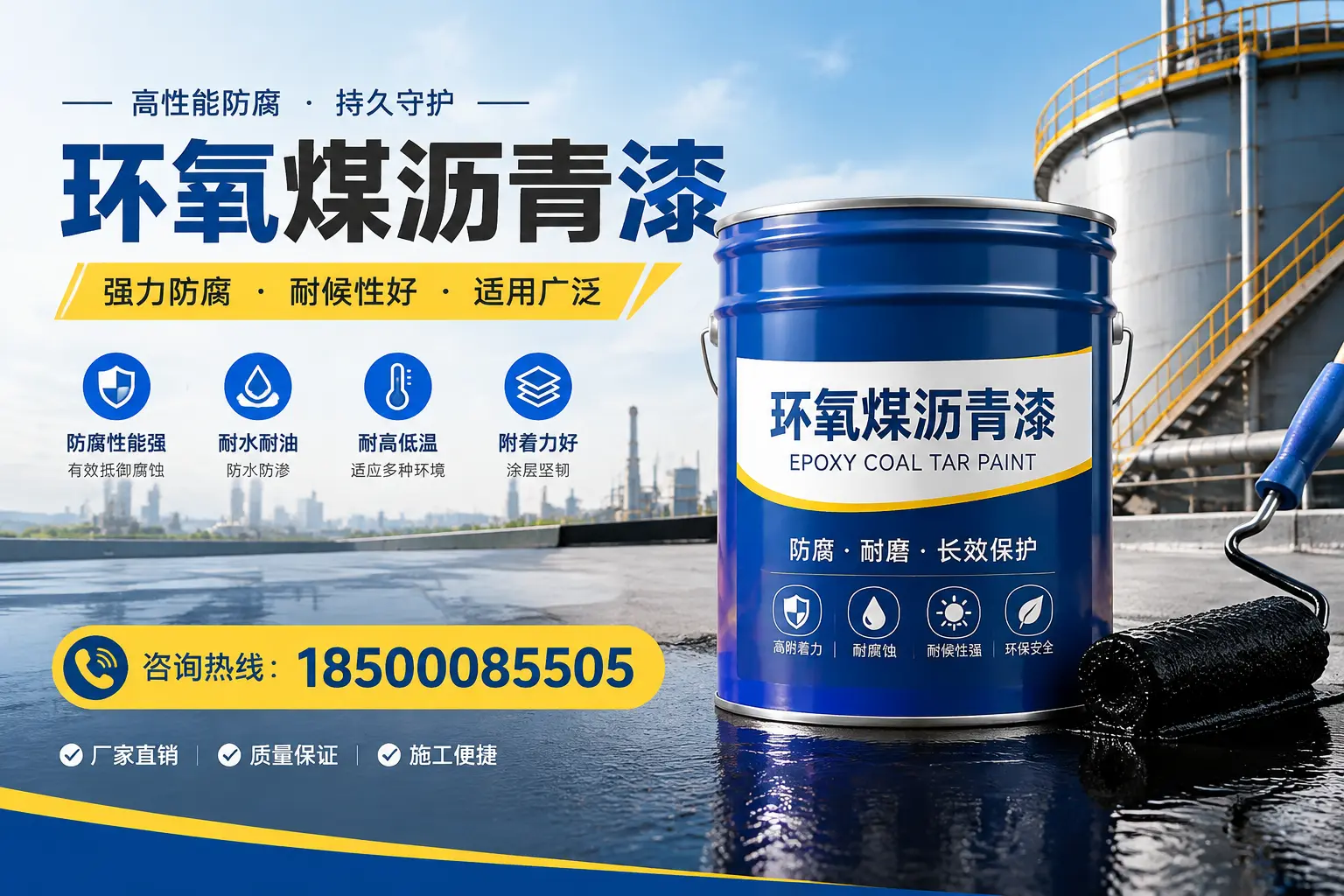 环氧煤沥青漆的储存与运输注意事项,萨尔图企业须知