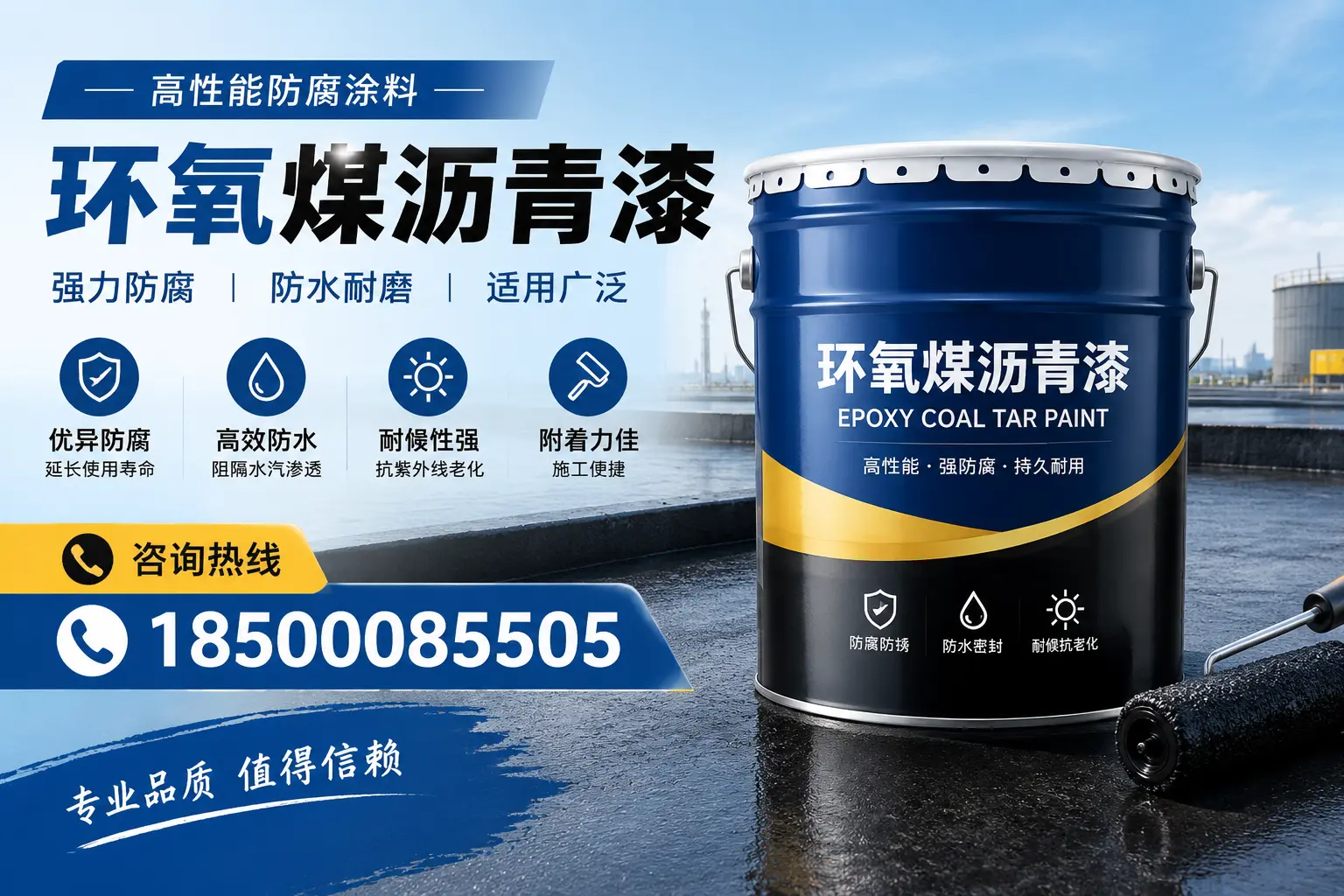 环氧煤沥青漆的主要成分与功能，萨尔图用户深度了解